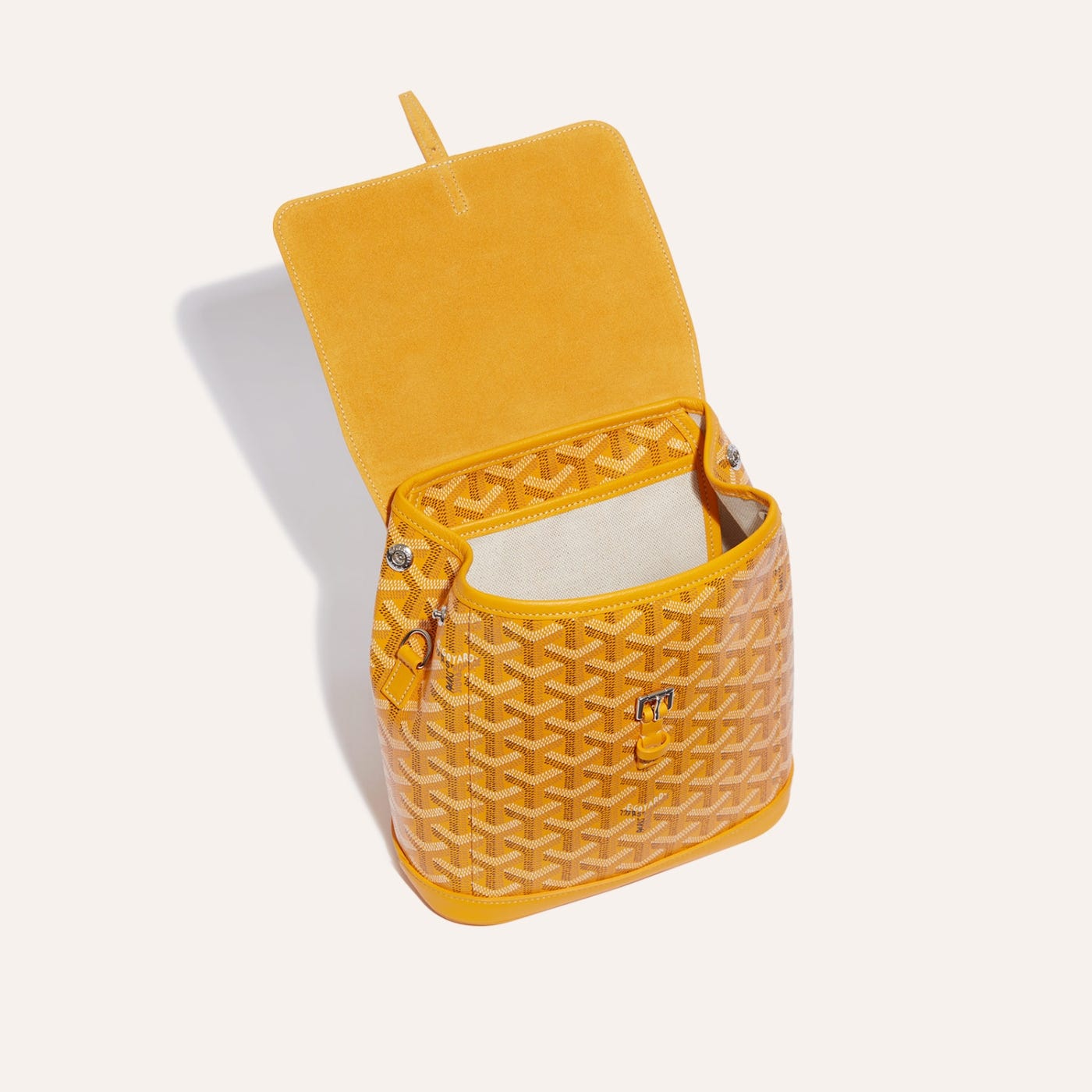 Goyard Alpin Mini Backpack Yellow - Image 5